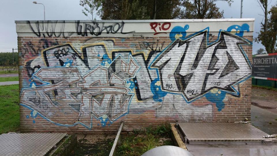 Graffiti (2) voor reiniging